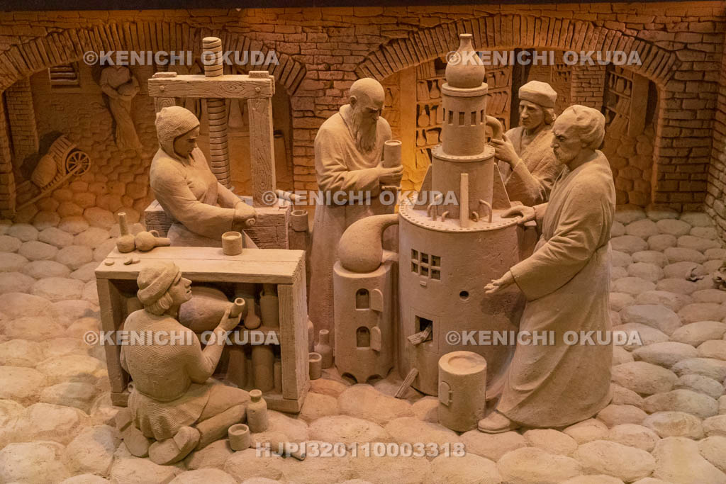 鳥取県　鳥取砂丘　砂の美術館