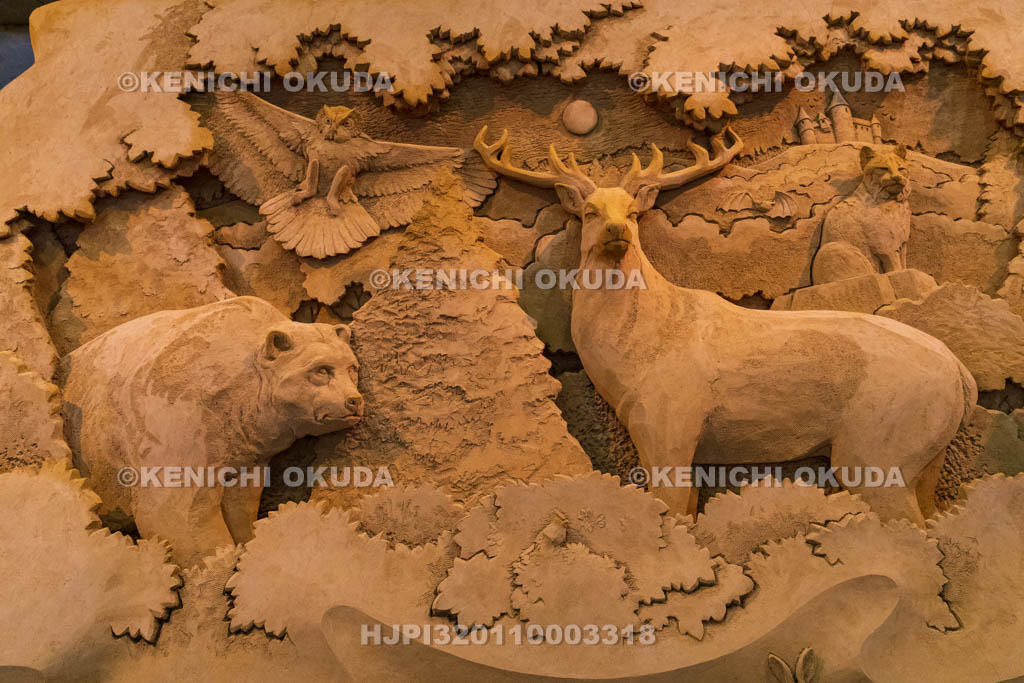 鳥取県　鳥取砂丘　砂の美術館