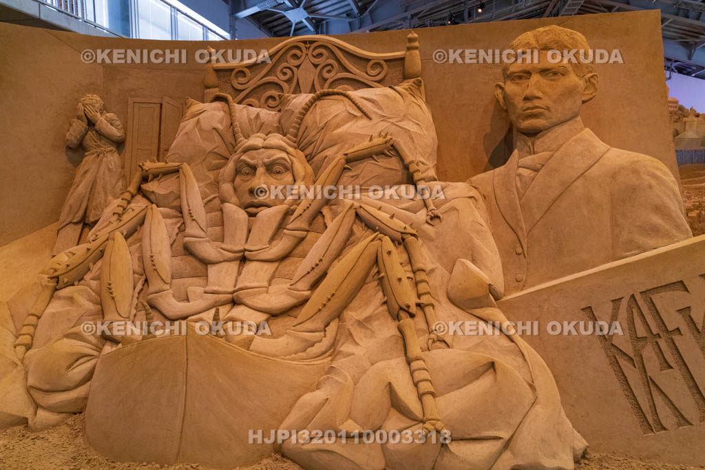 鳥取県　鳥取砂丘　砂の美術館