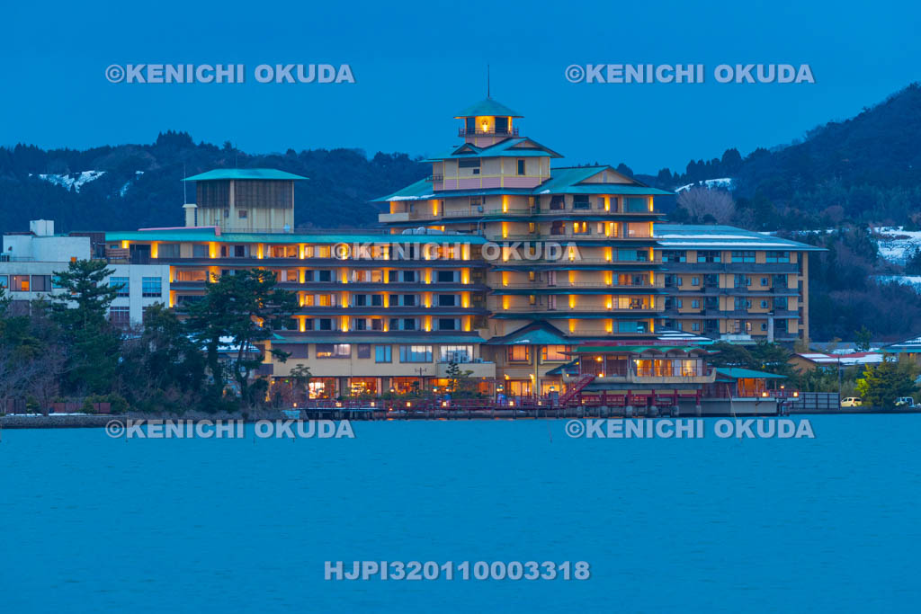 鳥取県　はわい温泉街