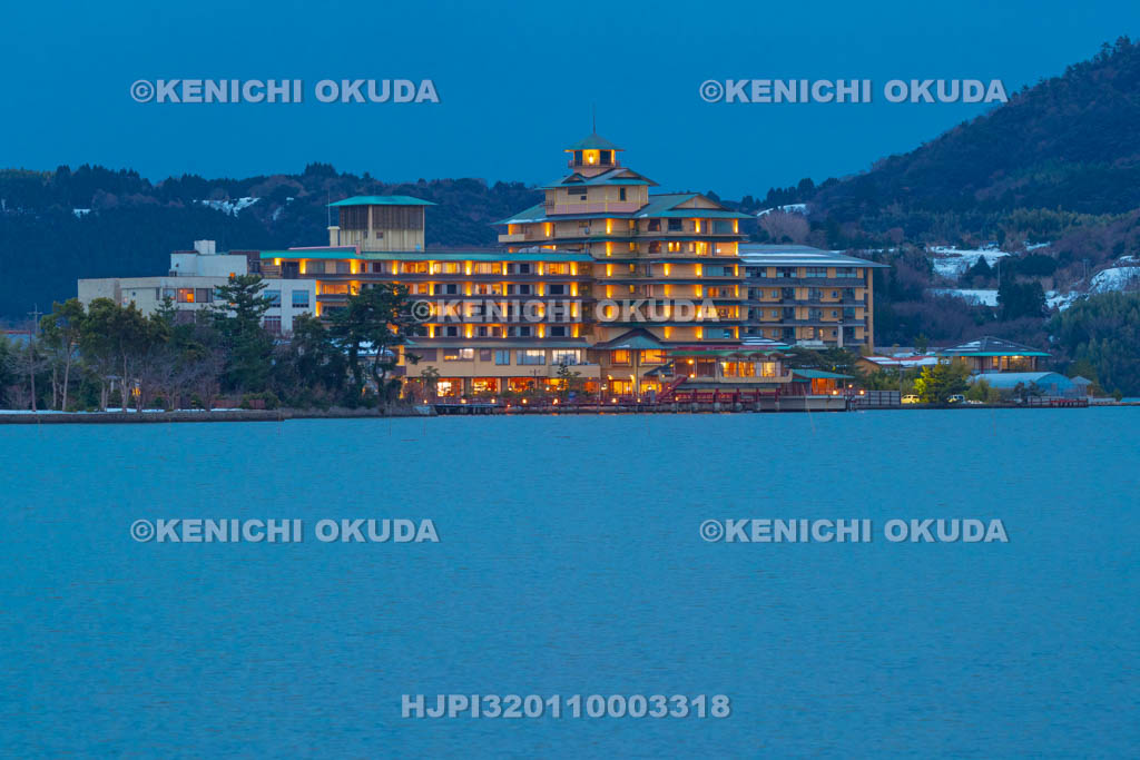 鳥取県　はわい温泉街