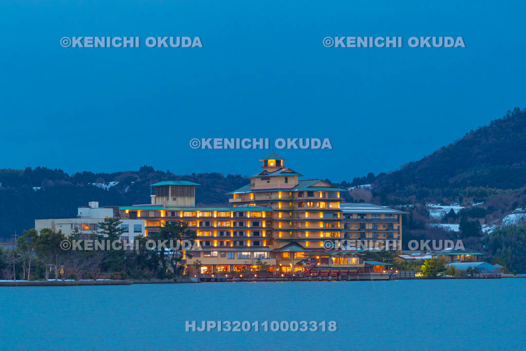 鳥取県　はわい温泉街