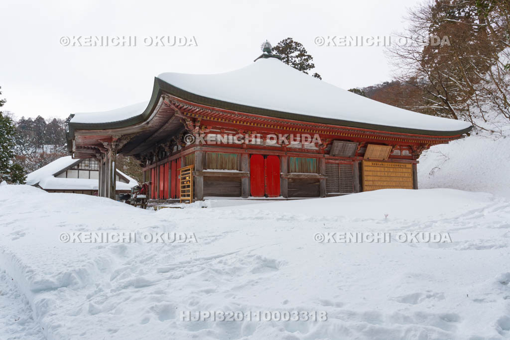鳥取県　大山寺　本堂