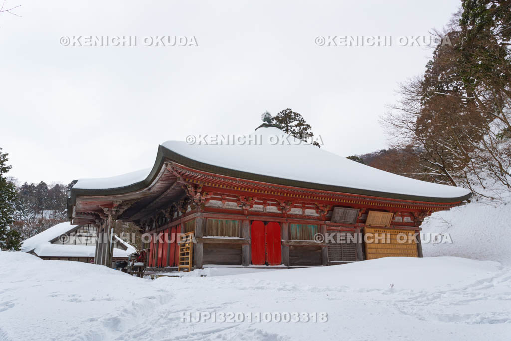 鳥取県　大山寺　本堂