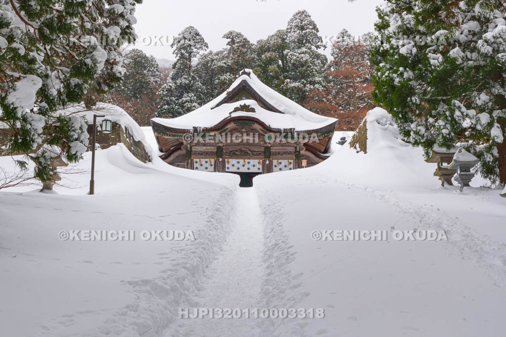 鳥取県　大神山神社奥宮　本社