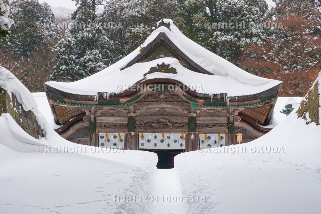 鳥取県　大神山神社奥宮　本社
