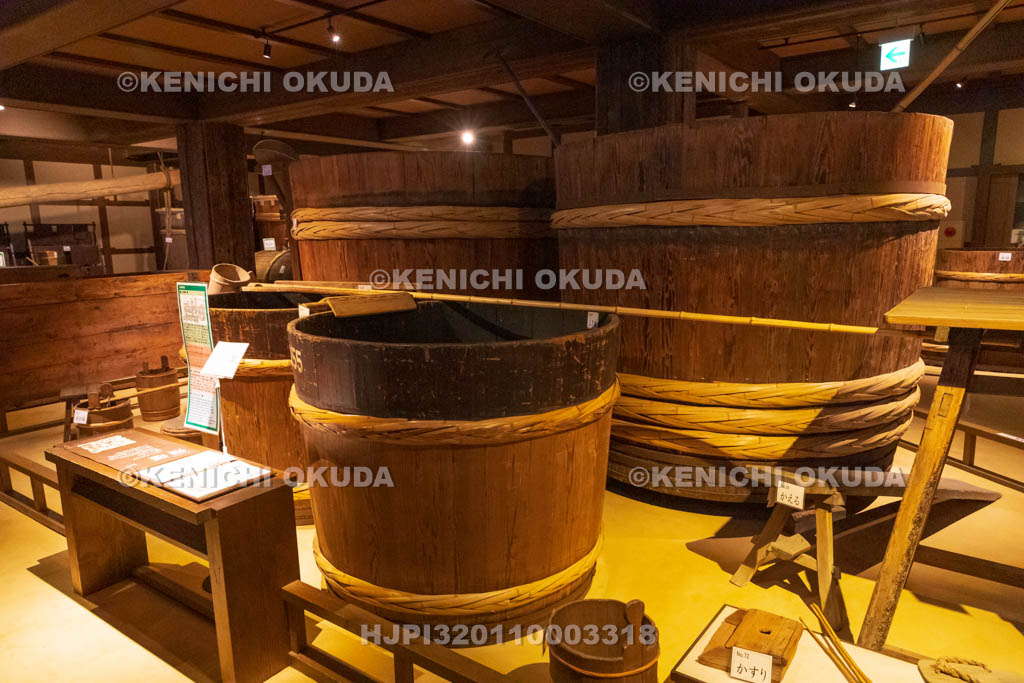 兵庫県　菊正宗酒造記念館　造蔵