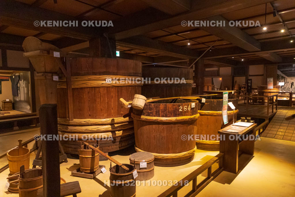 兵庫県　菊正宗酒造記念館　造蔵