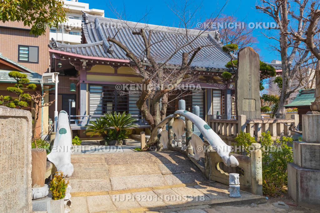 大阪府　瑞光寺　雪鯨橋