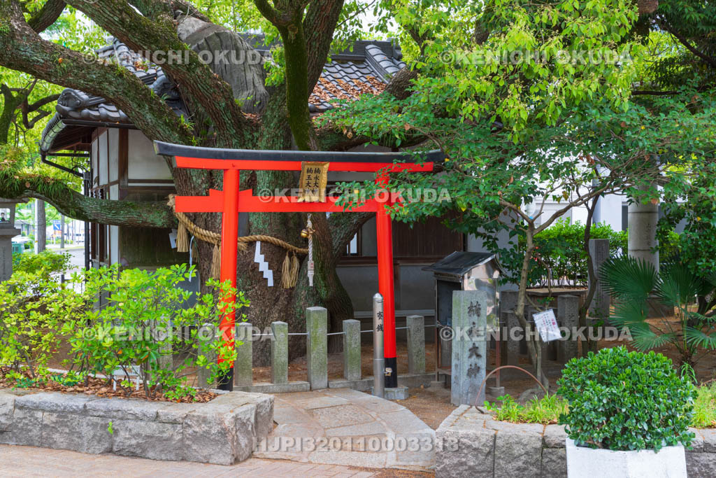 大阪府　靱公園　楠永神社