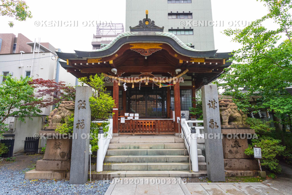 大阪府　鵲森宮　拝殿