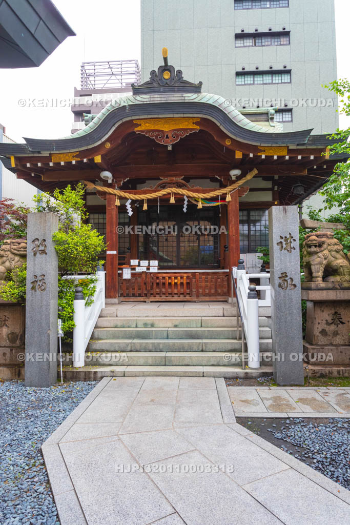 大阪府　鵲森宮　拝殿