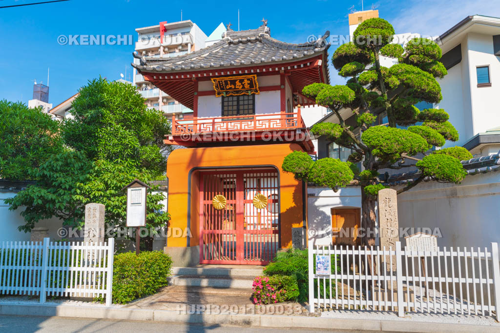 大阪府　九島院　山門