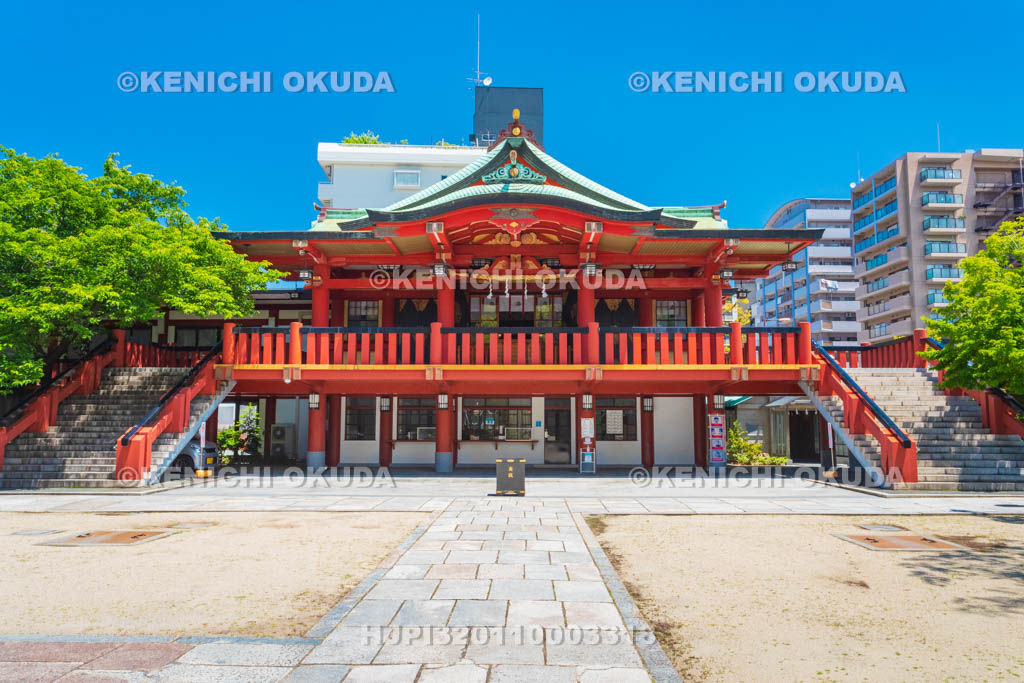 大阪府 茨住吉神社 拝殿