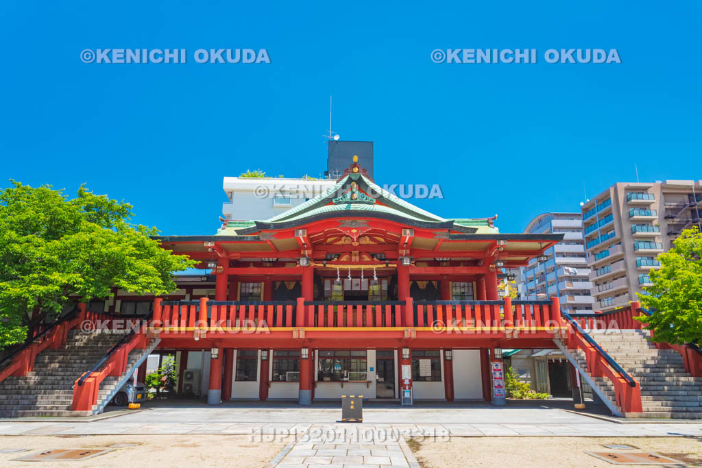 大阪府 茨住吉神社 拝殿