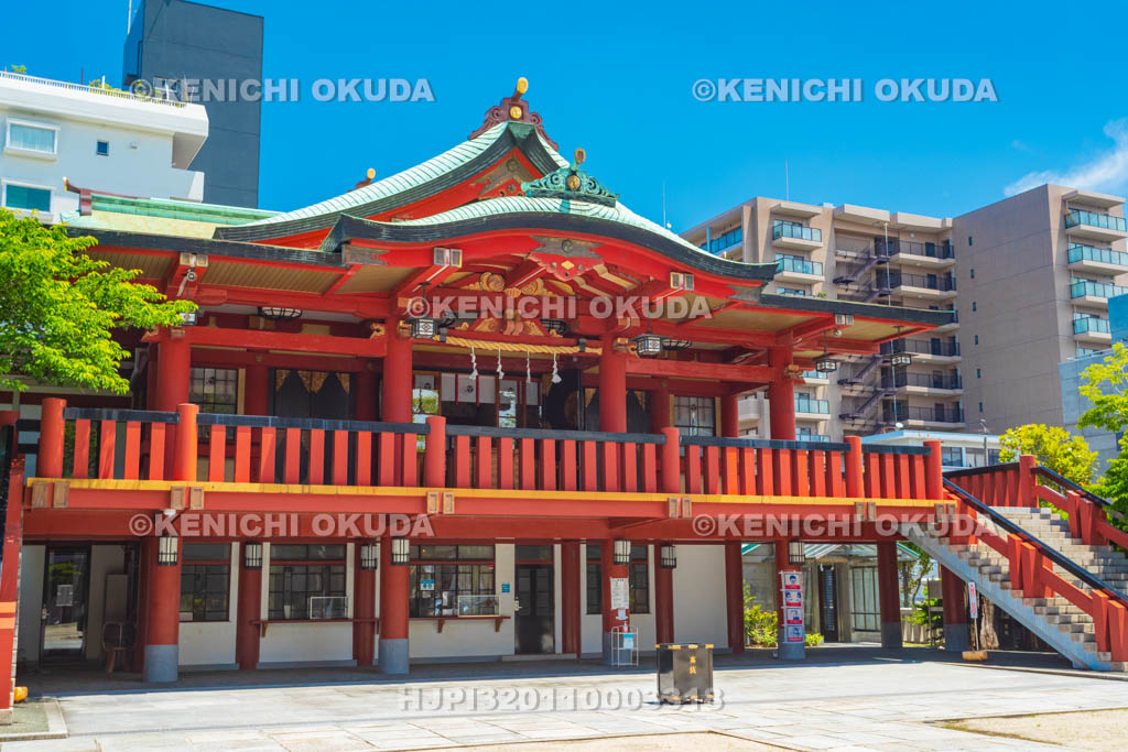 大阪府 茨住吉神社 拝殿