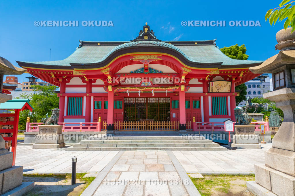 大阪府　土佐稲荷神社　拝殿