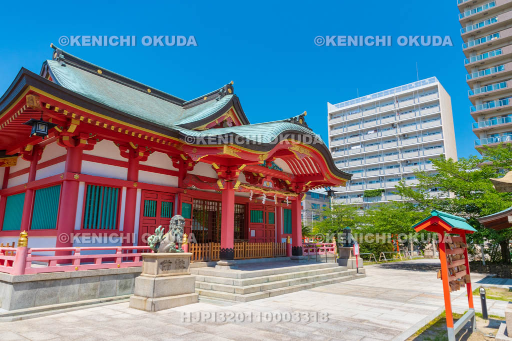 大阪府　土佐稲荷神社　拝殿