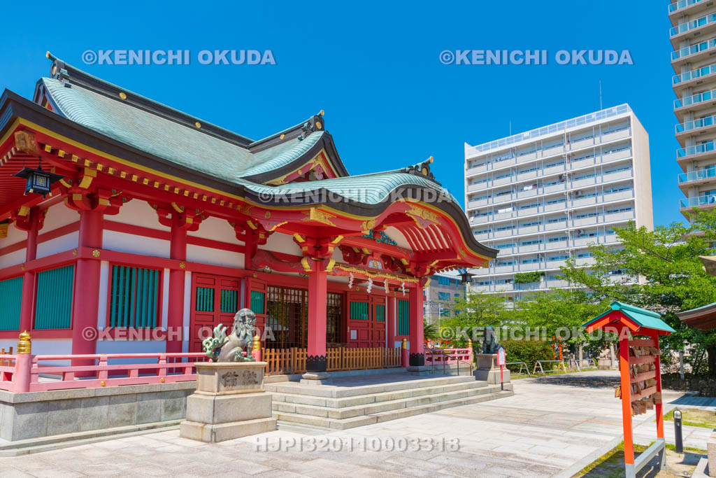 大阪府　土佐稲荷神社　拝殿