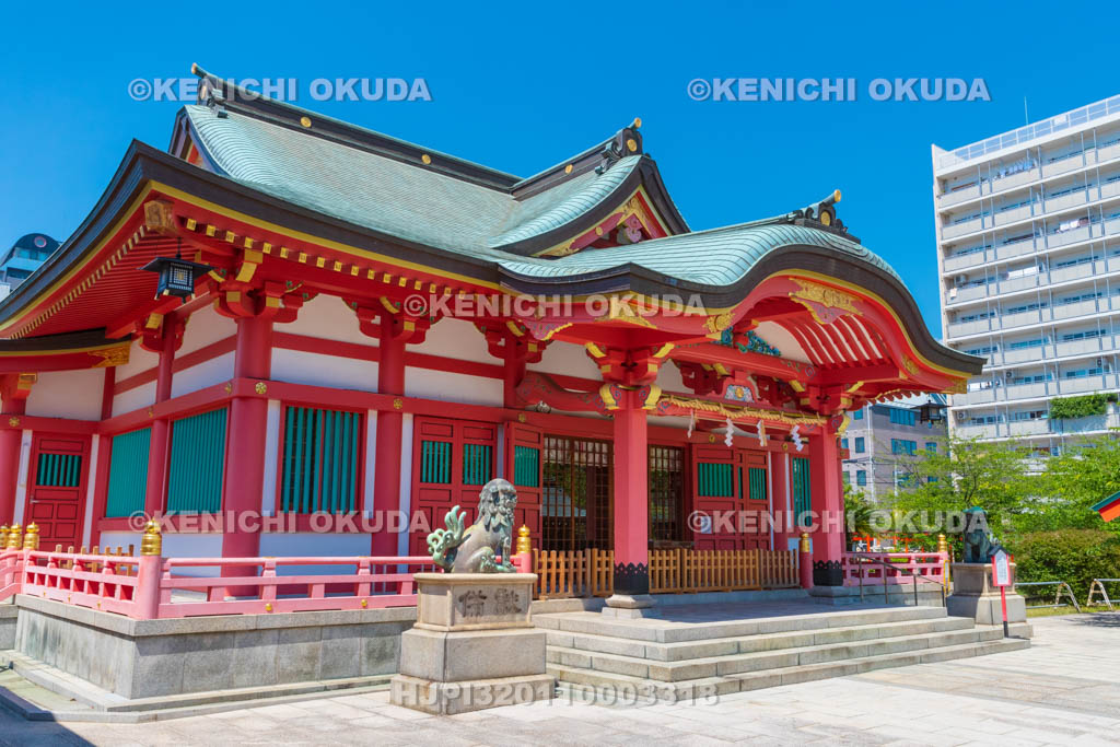大阪府　土佐稲荷神社　拝殿