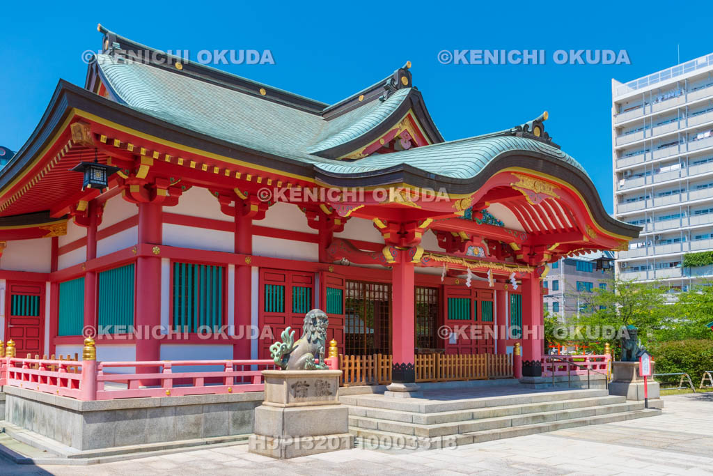 大阪府　土佐稲荷神社　拝殿