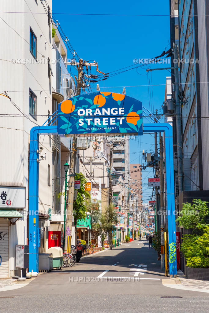 大阪府　立花通り（オレンジストリート）
