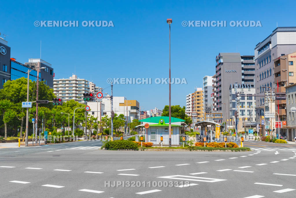 大阪府 鰹座橋交差点
