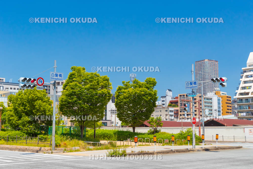 大阪府　白髪橋交差点