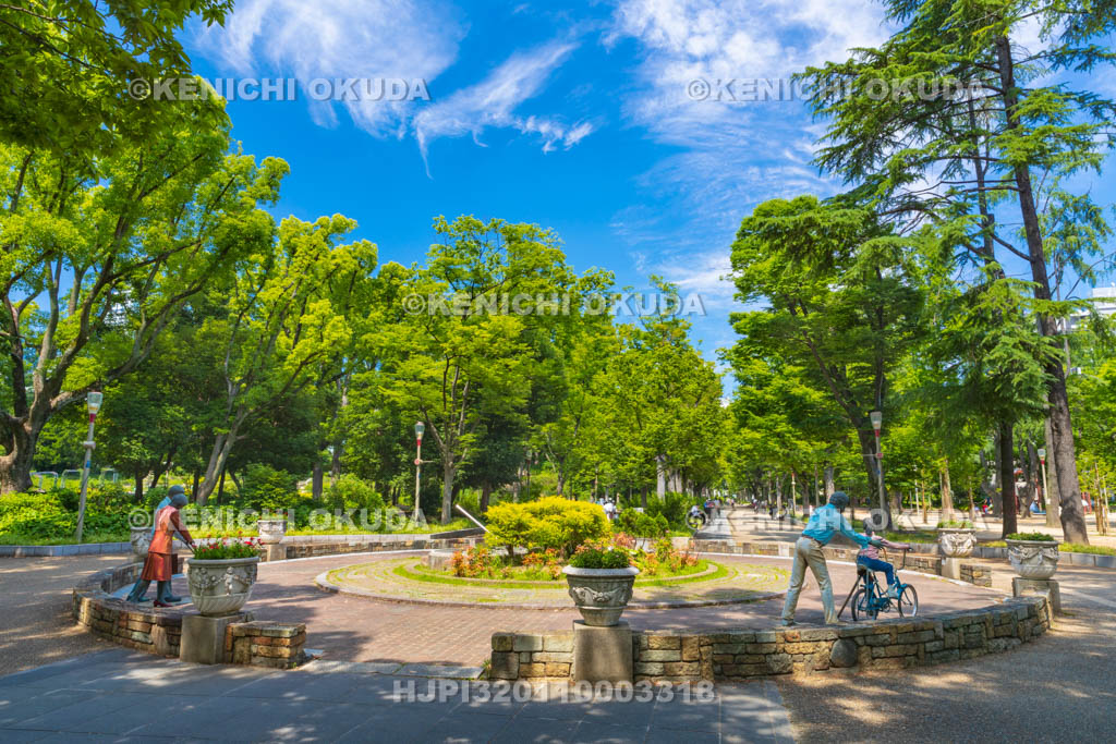 大阪府　靭公園