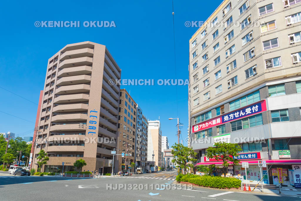 大阪府 岡崎橋交差点