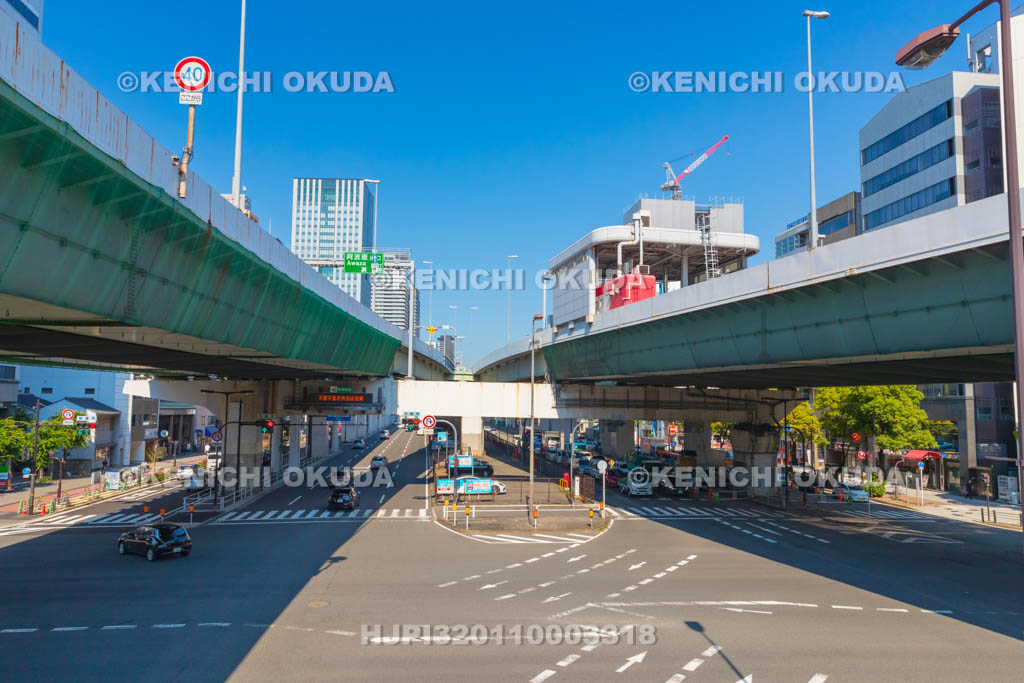 大阪府　阿波座1交差点