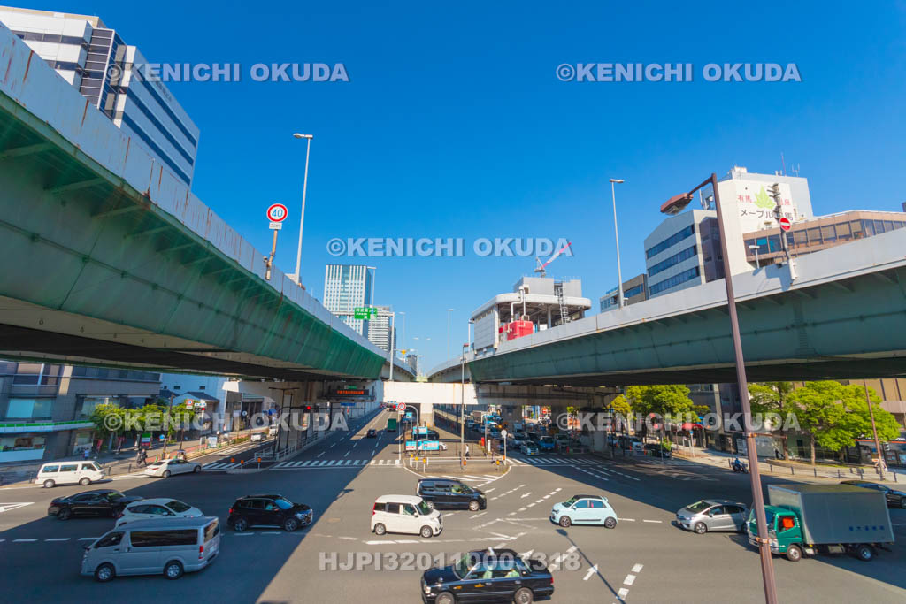 大阪府 阿波座1交差点