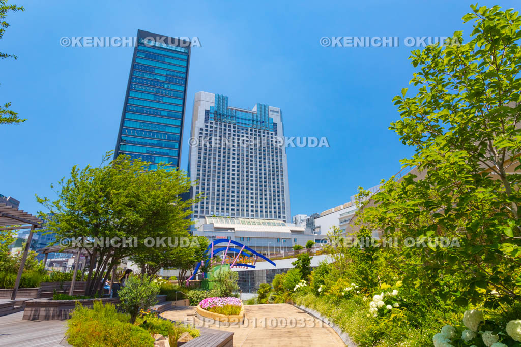 大阪府　なんばパークスと高層ビル