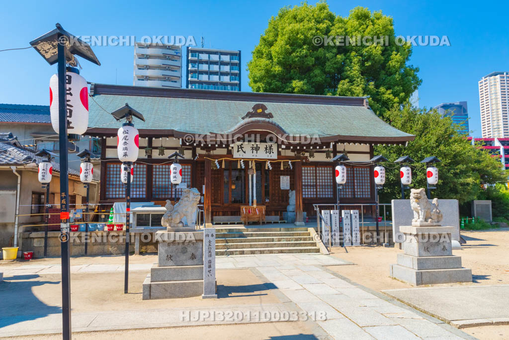 大阪府　敷津松之宮　拝殿