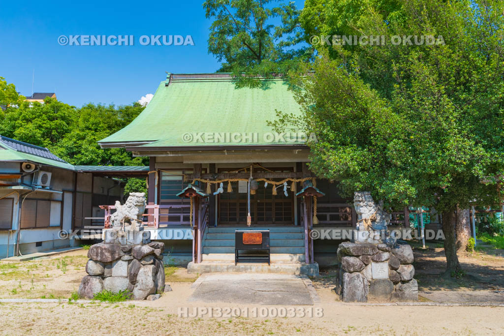 大阪府 浪速神社 拝殿
