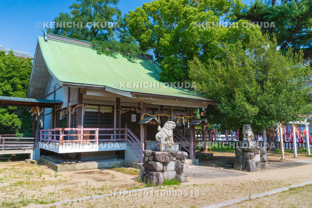 大阪府　浪速神社　拝殿