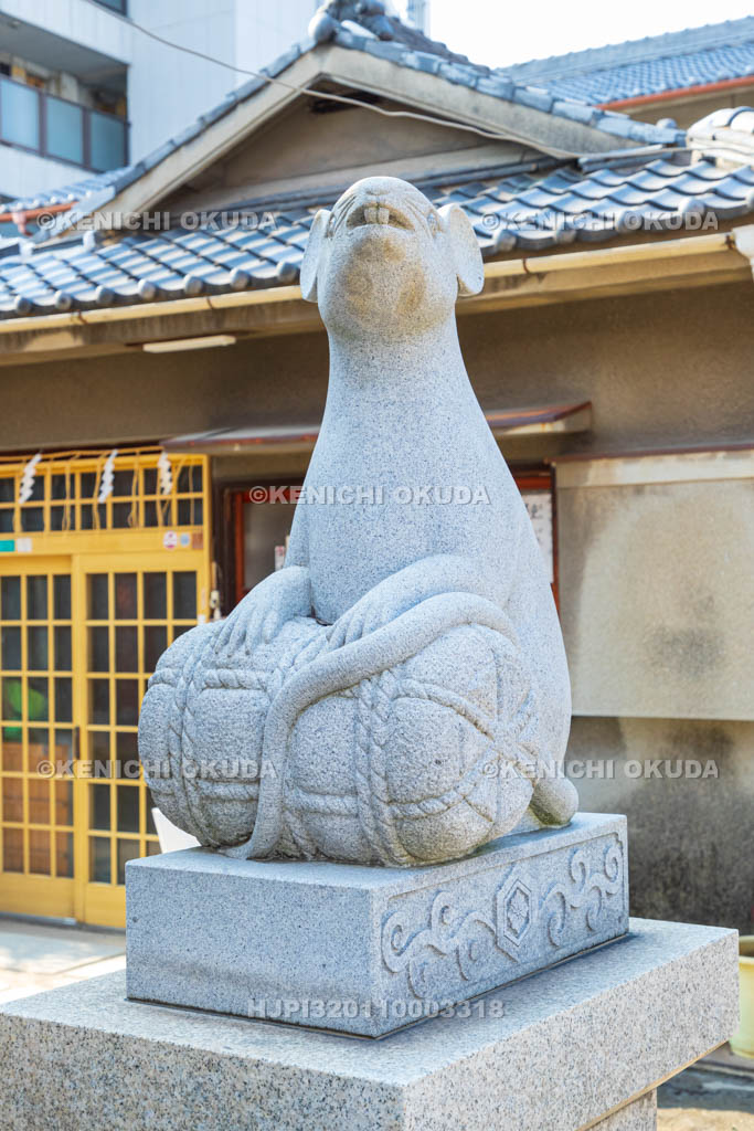 大阪府　敷津松之宮　大国主神社の狛鼠