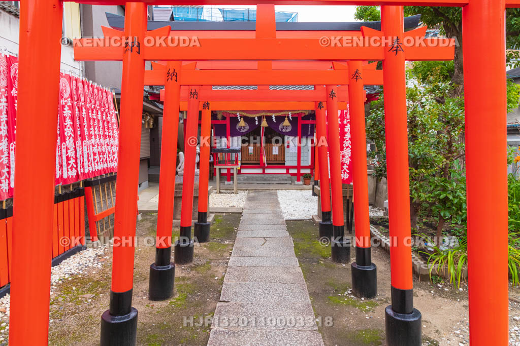 大阪府　赤手拭稲荷神社