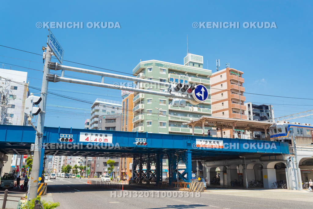 大阪府　今宮戎駅前交差点付近