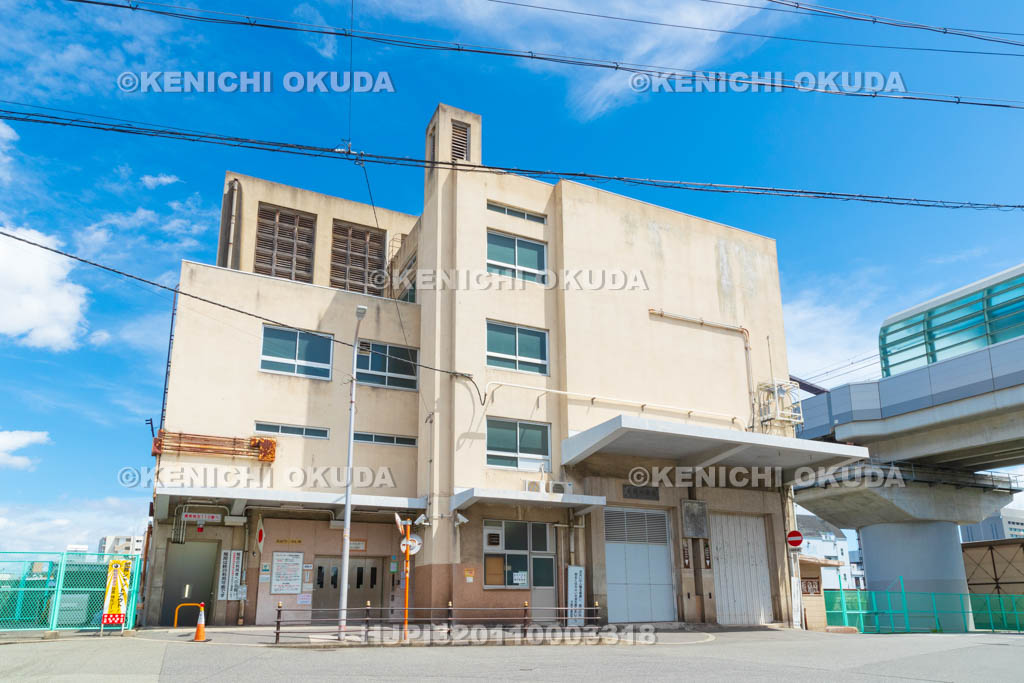 大阪府 安治川隧道 南口