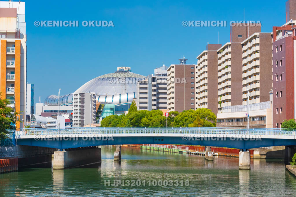大阪府　汐見橋と京セラドーム大阪