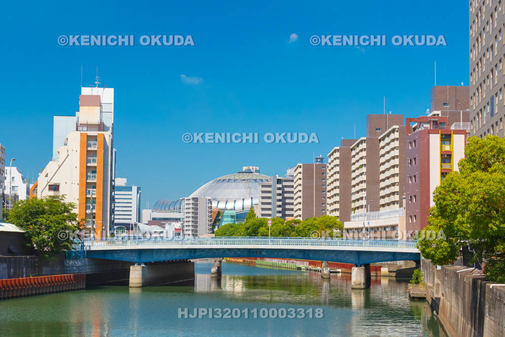 大阪府　汐見橋と京セラドーム大阪