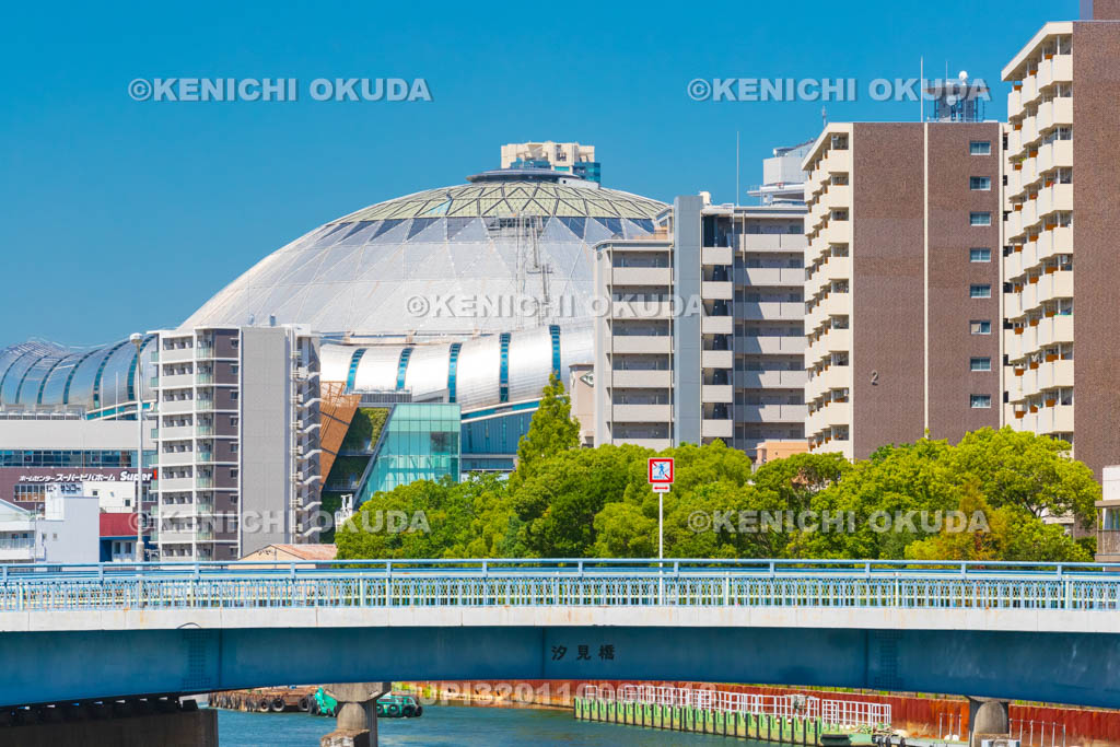 大阪府　汐見橋と京セラドーム大阪
