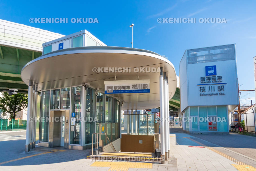 大阪府　阪神電車　桜川駅