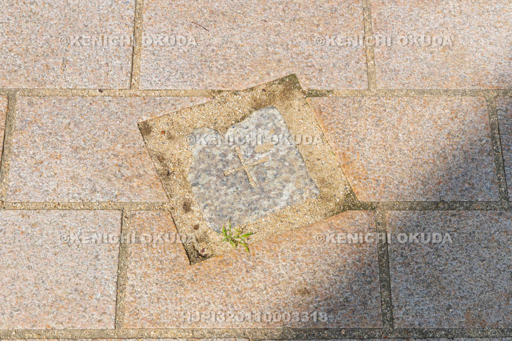 大阪府　天保山山頂　二等三角点