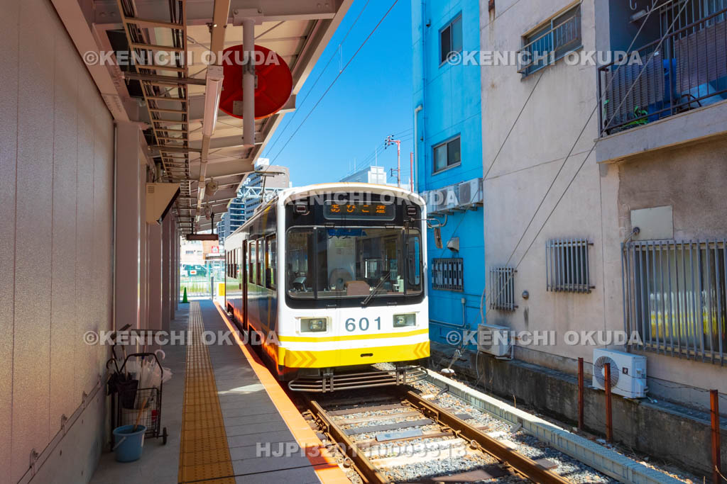 大阪府　阪堺電車　恵美須町駅