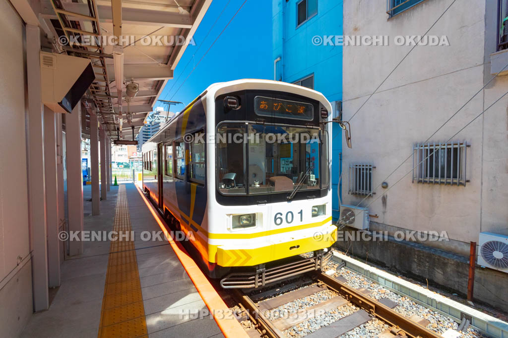大阪府　阪堺電車　恵美須町駅