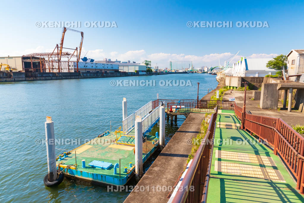 大阪府　落合下（おちあいしも）渡船場