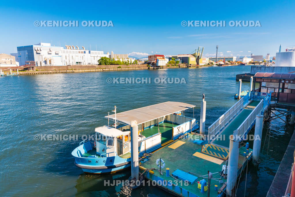 大阪府　落合下（おちあいしも）渡船場