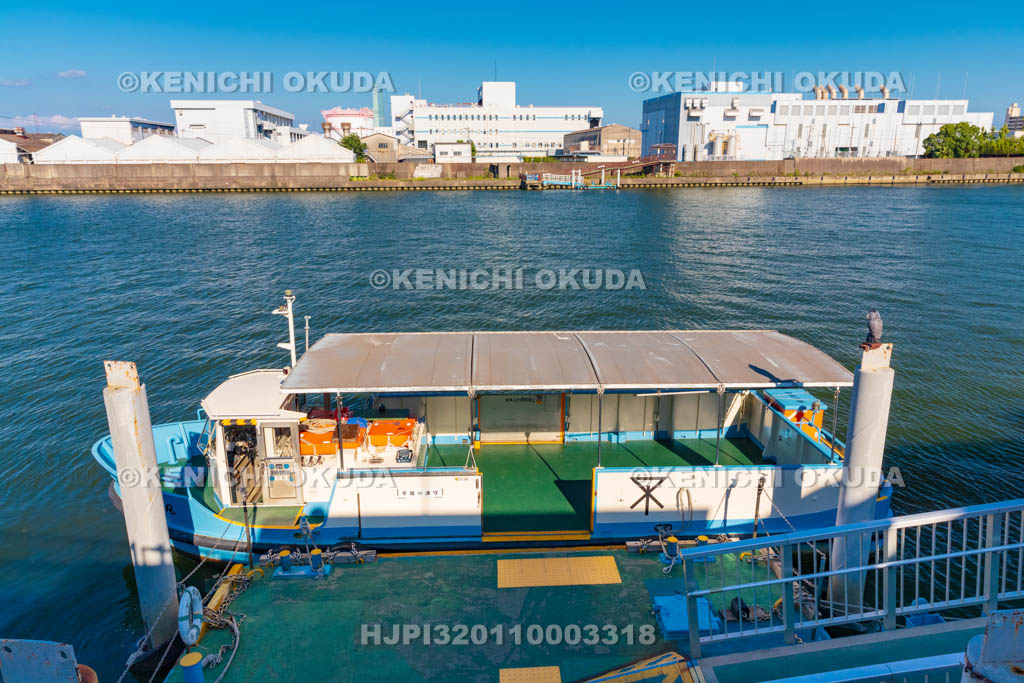 大阪府　落合下（おちあいしも）渡船場